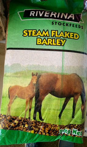 Riverina Steam Flaked Barley With Molasses 20kg