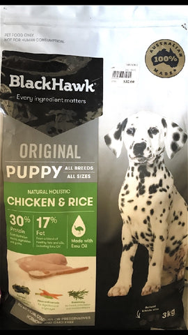 Blackhawk Puppy Med Chicken & Rice 3kg