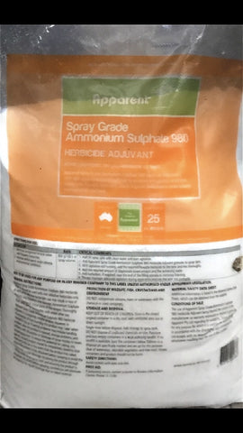 Apparent Ammonium Sulphate 25kg