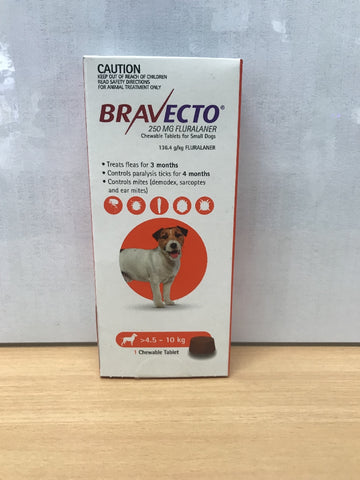 Bravecto Dog 4.5kg-10kg