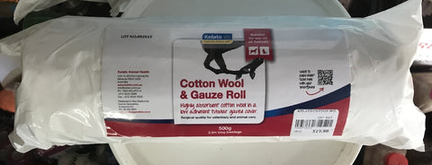 Kelato Cotton Wool & Gauze 500g