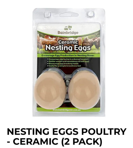 Nesting Eggs Ceramic Tw0 Pack