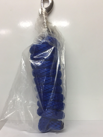 Poly Lead Rope 6'/1.8m Blue